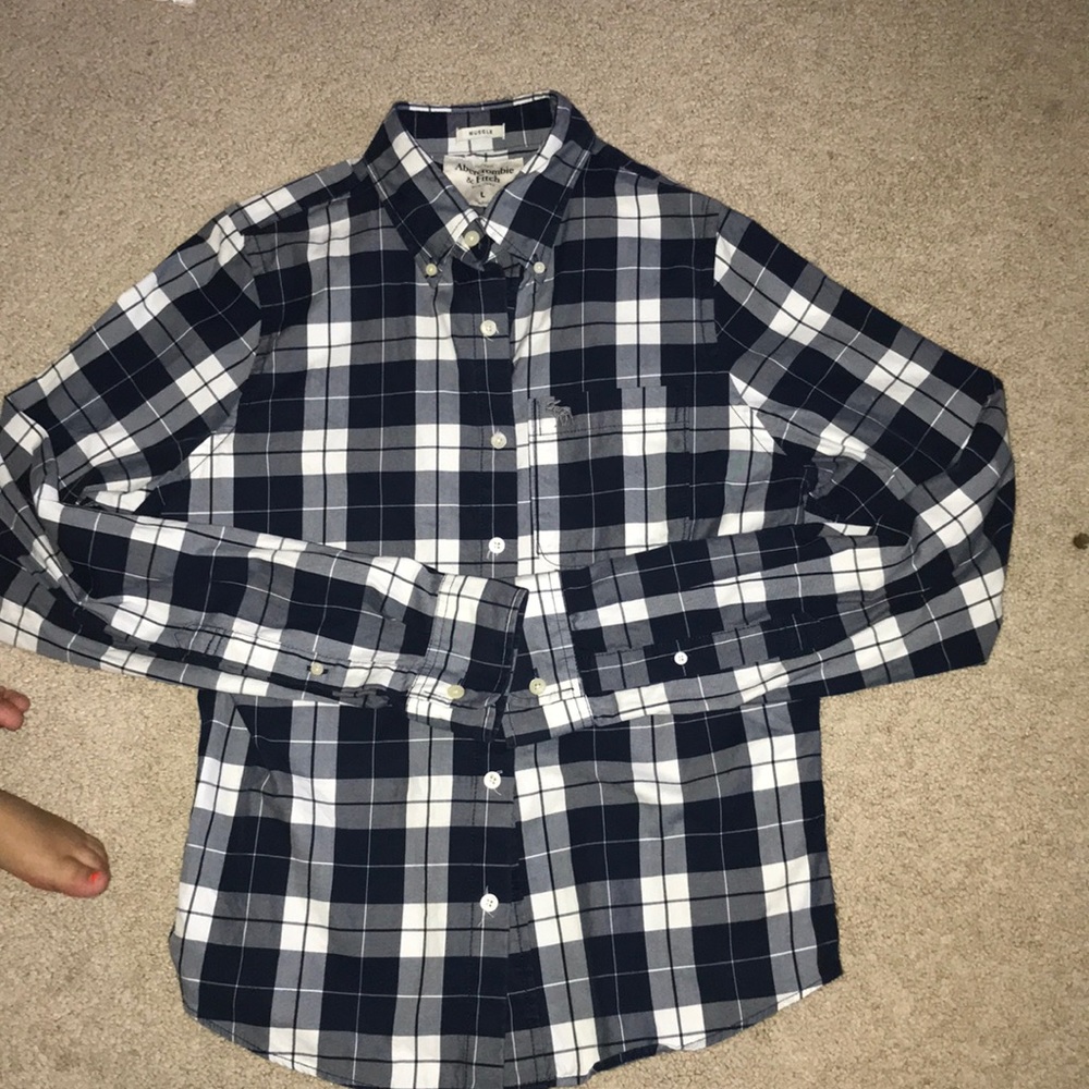 Abercrombie & Fitch Buffon down shirt.